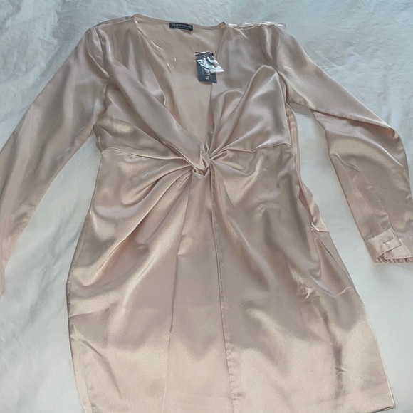 Dresses & Skirts - Pink champagne dress from fashion Nova